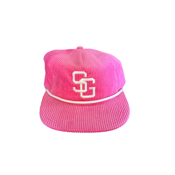 Corduroy SG Collegiate Hat - Pink